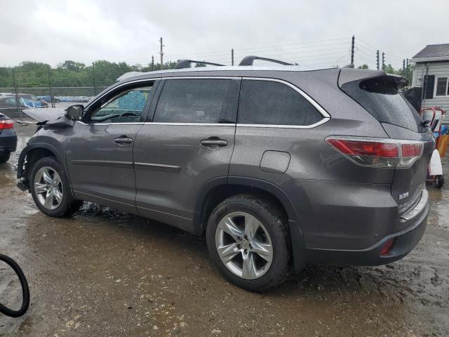 Vin: 5tddkrfh8fs195204, lot: 56596215, toyota highlander limited 20152