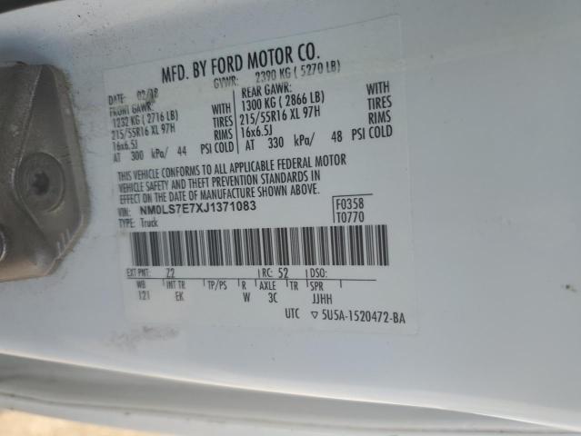 2018 FORD TRANSIT CO #3294221276