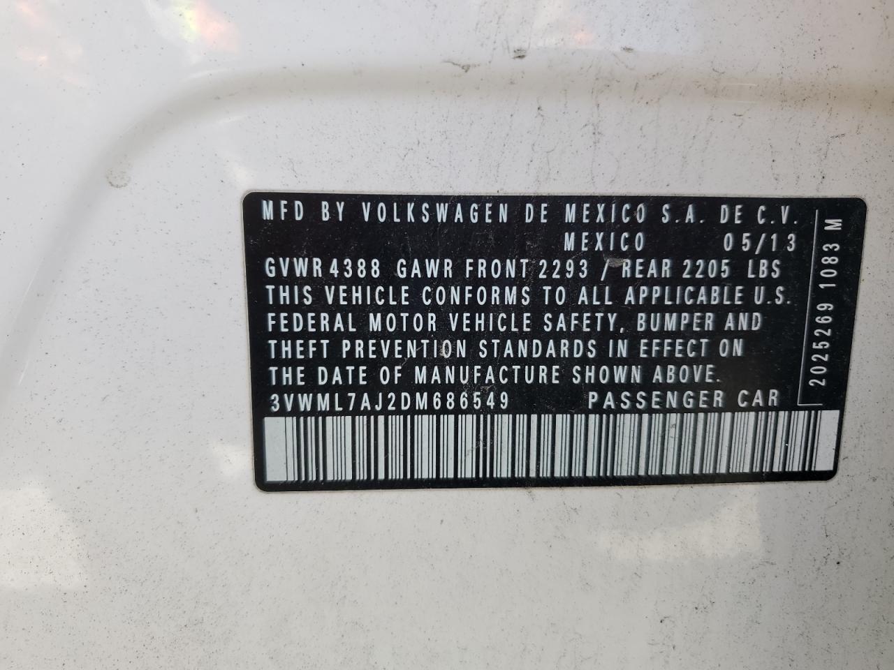 VOLKSWAGEN JETTA TDI