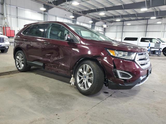 Vin: 2fmpk4k90hbc09787, lot: 57344785, ford edge titanium 20174
