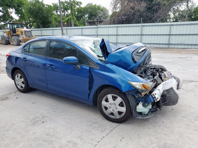 Vin: 19xfb2e53fe022451, lot: 58384335, honda civic lx 20154