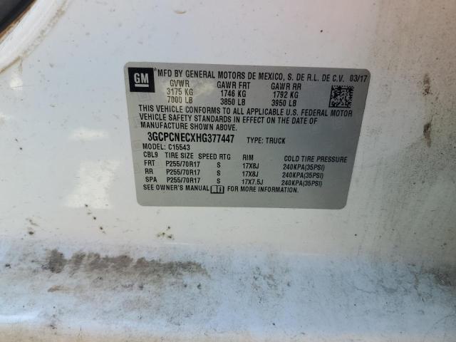 2017 CHEVROLET SILVERADO - 3GCPCNECXHG377447