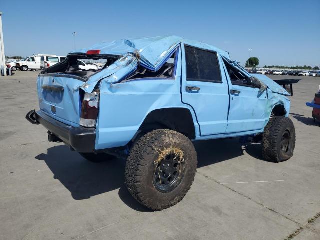 JEEP CHEROKEE S 1997 blue  gas 1J4FJ28S2VL529958 photo #4