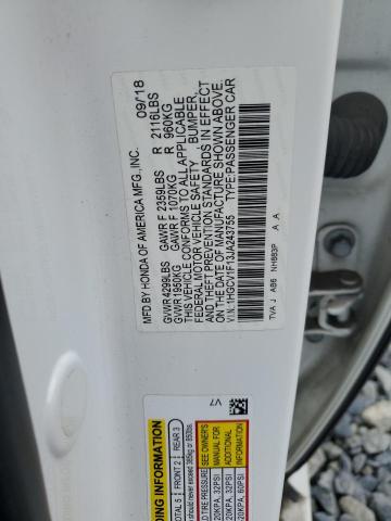 2018 HONDA ACCORD LX - 1HGCV1F13JA243755