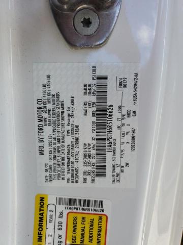 2024 FORD MUSTANG - 1FA6P8TH6R5106626