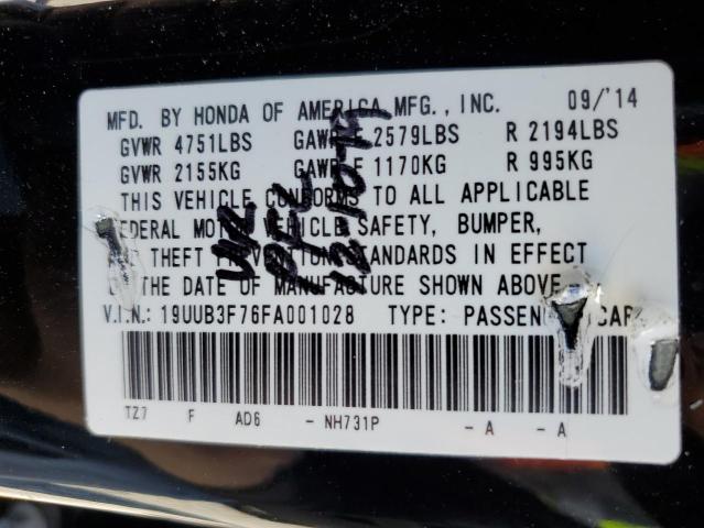 2015 ACURA TLX ADVANC 19UUB3F76FA001028