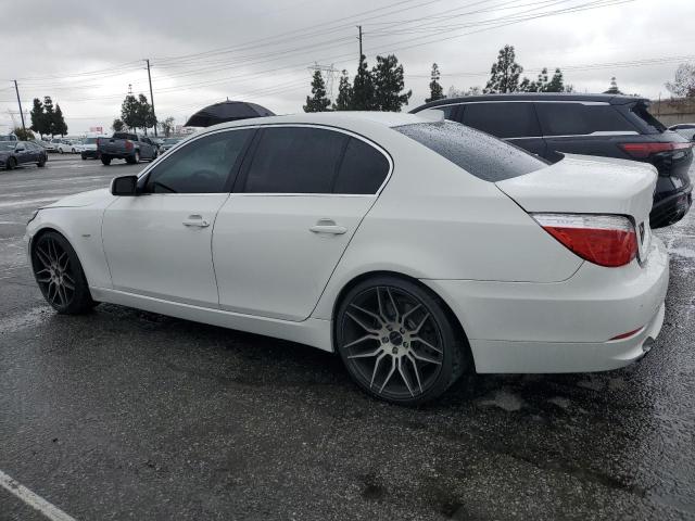 BMW 528 I 2009 white  gas WBANU53579C122586 photo #3