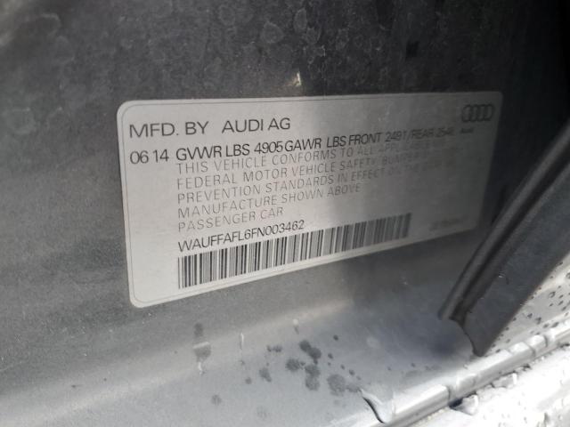 2015 AUDI A4 PREMIUM - WAUFFAFL6FN003462