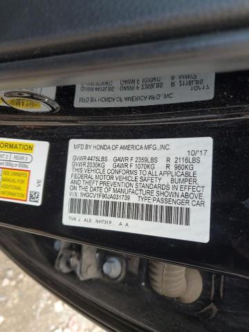 2018 HONDA ACCORD TOU - 1HGCV1F90JA031739