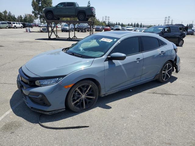 Vin: shhfk7h96mu415510, lot: 56219415, honda civic sport touring 2021 img_1