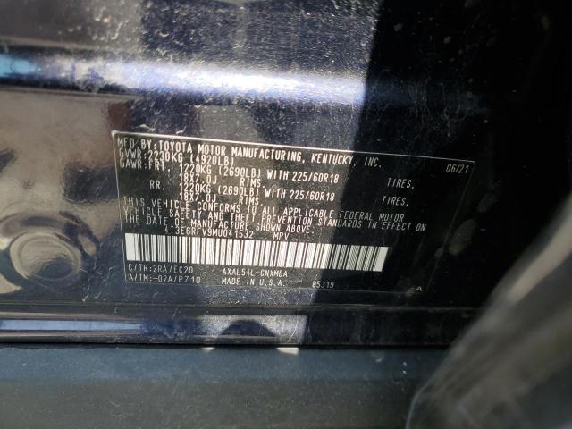 2021 TOYOTA RAV4 XSE - 4T3E6RFV9MU041532