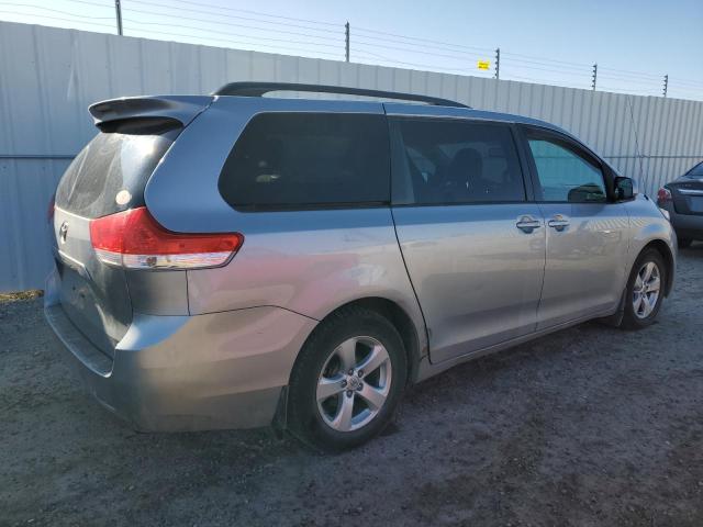 TOYOTA SIENNA LE 2011 gray sports v gas 5TDKK3DC5BS152266 photo #4