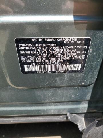2018 SUBARU FORESTER 2 JF2SJAECXJH575886