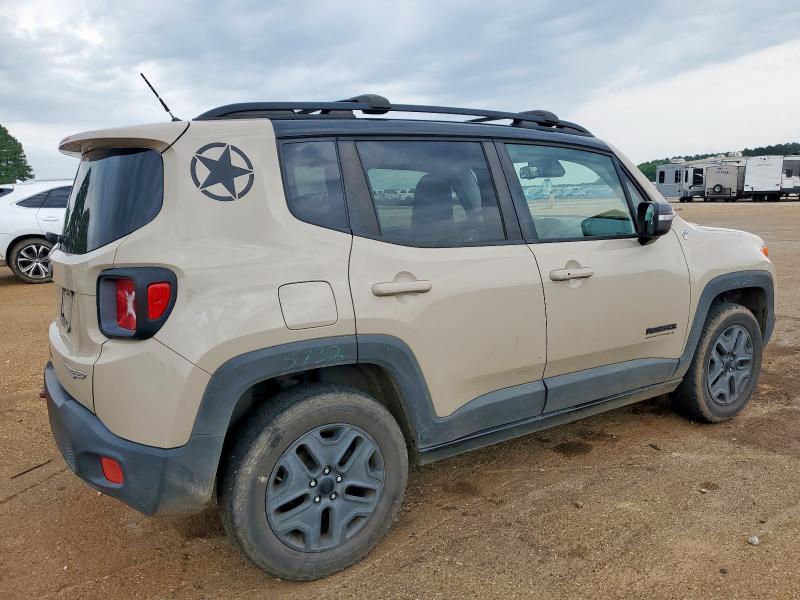 Vin: zaccjbcb1hpe72717, lot: 57176085, jeep renegade trailhawk 20173
