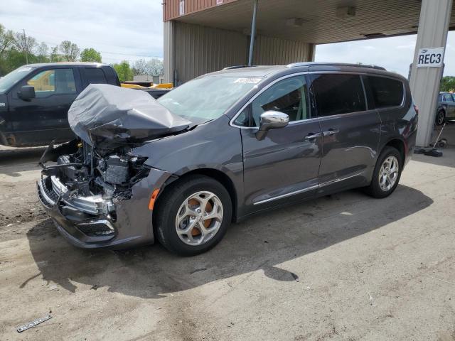 Vin: 2c4rc3ggxmr595485, lot: 56190945, chrysler pacifica limited 20211