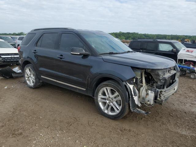 Vin: 1fm5k8d89hga99222, lot: 58090105, ford explorer xlt 20174