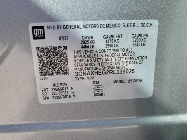 2024 CHEVROLET EQUINOX LS - 3GNAXHEG2RL139025