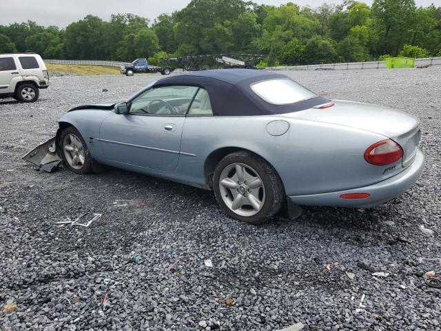 JAGUAR XK8 1997 blue converti gas SAJGX2746VC009470 photo #3