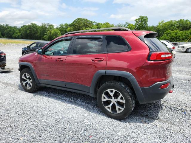 Vin: 1c4pjmbs0fw527897, lot: 58058575, jeep cherokee trailhawk 20152