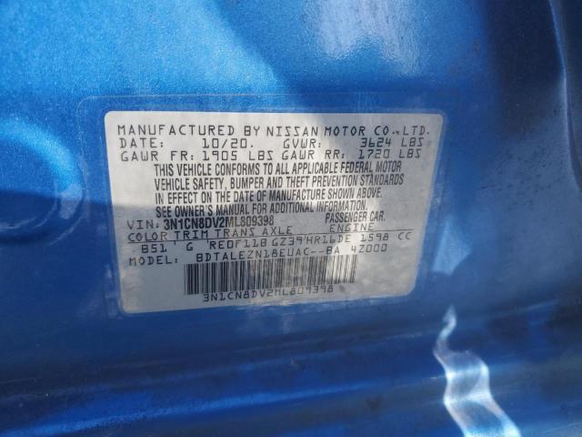 2021 NISSAN VERSA S - 3N1CN8DV2ML809398