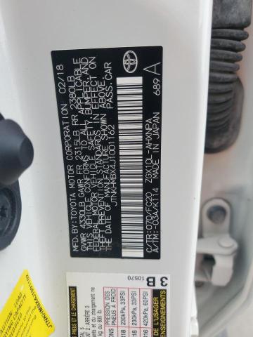 2018 TOYOTA C-HR XLE - JTNKHMBX4J1001162