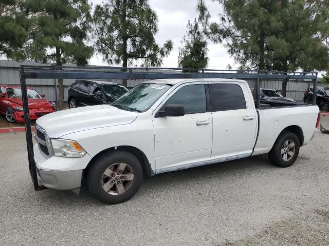 RAM 1500 SLT 2017 white crew pic gas 1C6RR6TT0HS786332 photo #1