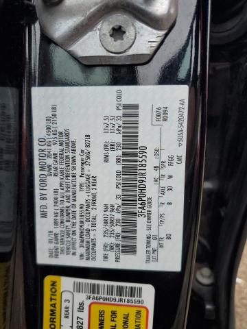2018 FORD FUSION SE - 3FA6P0HD9JR185590