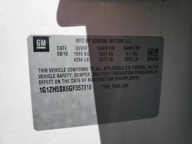 2016 CHEVROLET MALIBU PRE - 1G1ZH5SX6GF357318