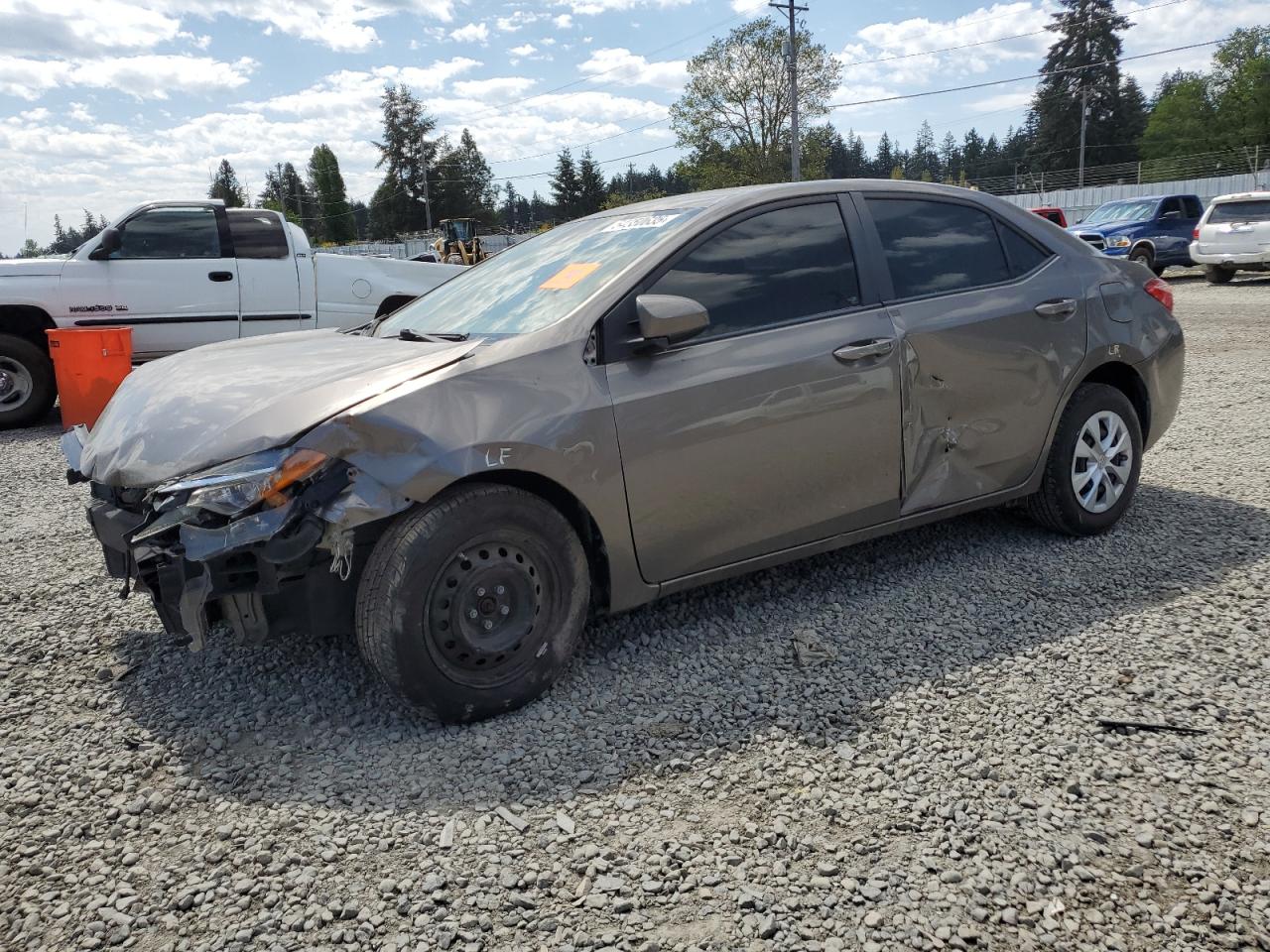 Lot #3297243376 2017 TOYOTA COROLLA LE ECO