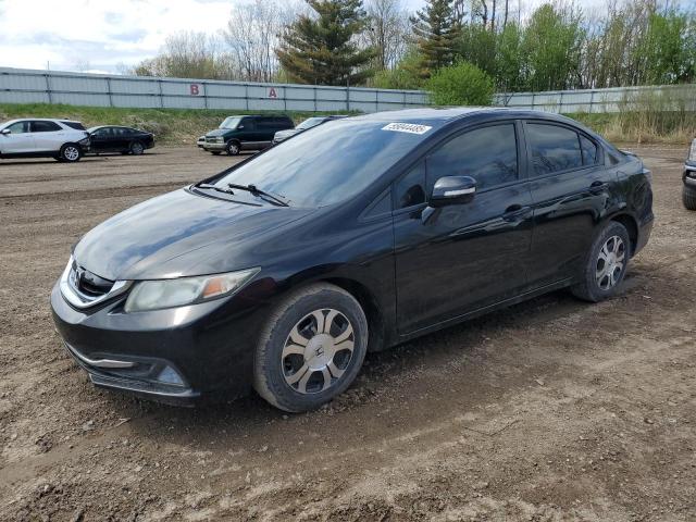 Vin: 19xfb4f25de000707, lot: 55044485, honda civic hybrid 2013 img_1