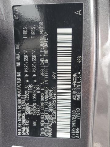 2024 TOYOTA SIENNA XLE 5TDJSKFC8RS134633