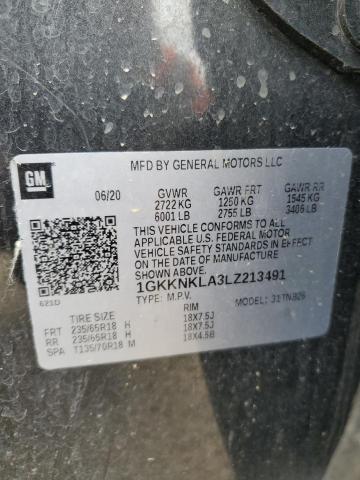2020 GMC ACADIA SLE 1GKKNKLA3LZ213491