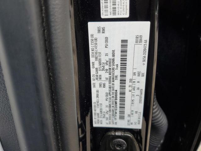2021 FORD F150 SUPER - 1FTFW1ED0MFB98804