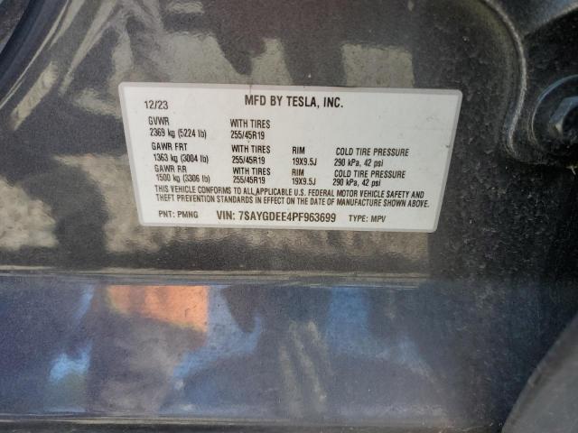 2023 TESLA MODEL Y - 7SAYGDEE4PF963699