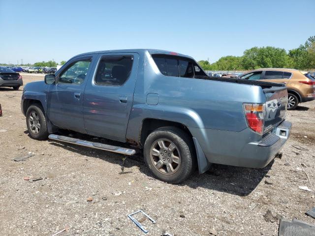 HONDA RIDGELINE 2007 teal crew pic gas 2HJYK16327H504698 photo #3