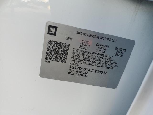 2018 CHEVROLET MALIBU LT - 1G1ZD5ST4JF238537