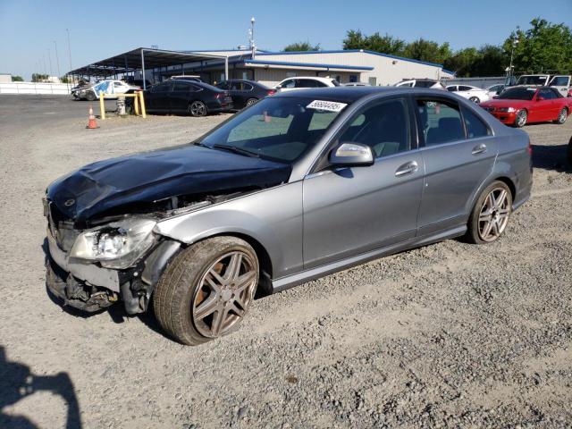 MERCEDES-BENZ C 300 2008 gray sedan 4d gas WDDGF54X78F056100 photo #1