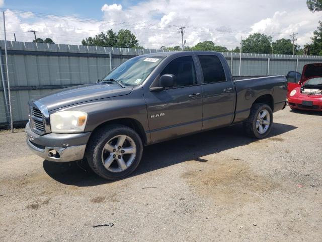 DODGE RAM 1500 S 2008 gray crew pic gas 1D7HA18N98S592297 photo #1