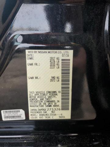 2016 NISSAN ALTIMA 2.5 - 1N4AL3AP0GC275326