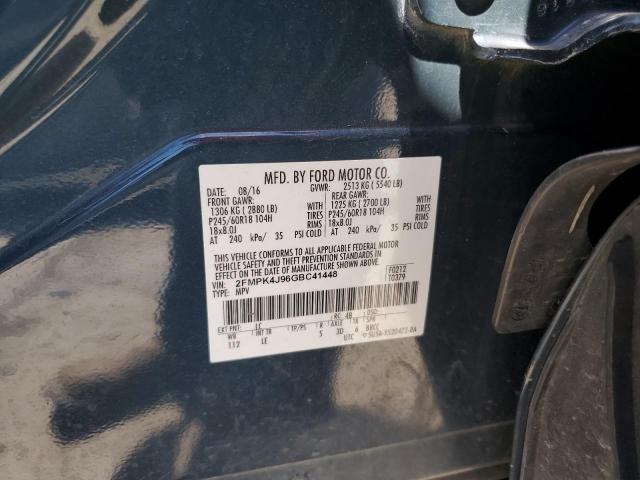 2016 FORD EDGE SEL - 2FMPK4J96GBC41448