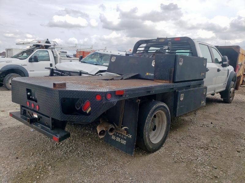 FORD F450 SUPER 2017 white crew cha diesel 1FD0W4GT7HEF23578 photo #4