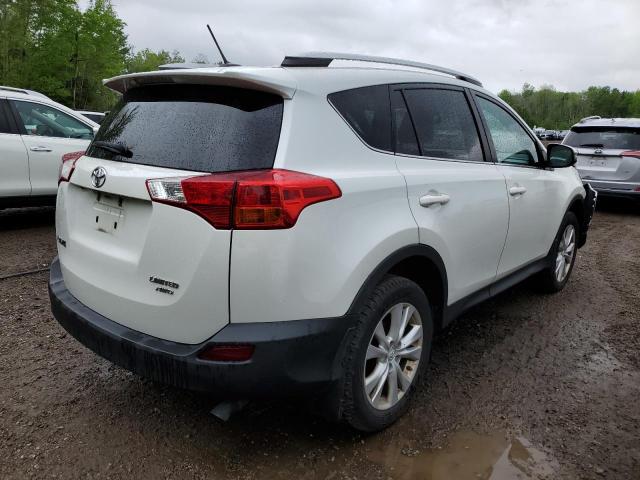 Vin: 2t3dfrev8fw403320, lot: 59023895, toyota rav4 limited 20153