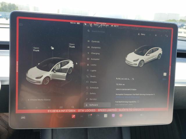 2022 TESLA MODEL 3 - 5YJ3E1EA1NF373904