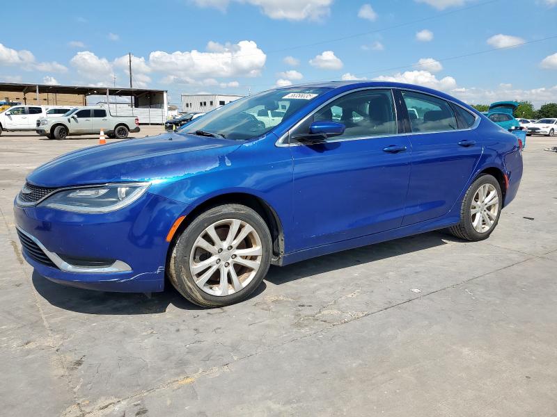 CHRYSLER 200 LIMITE 2016 blue  flexible fuel 1C3CCCAG6GN121165 photo #1