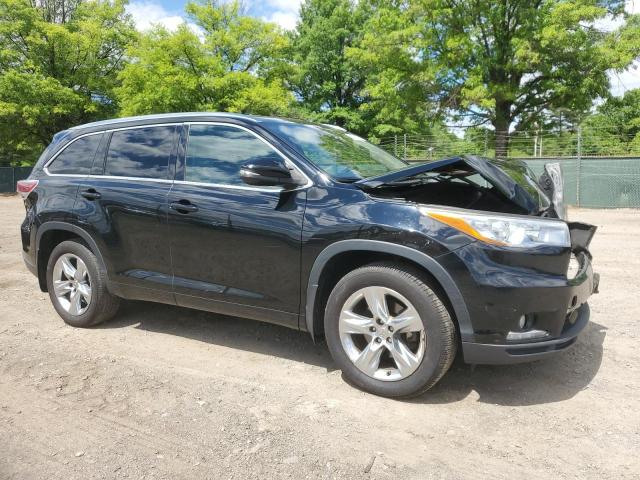 Vin: 5tddkrfh4fs202200, lot: 56095925, toyota highlander limited 20154