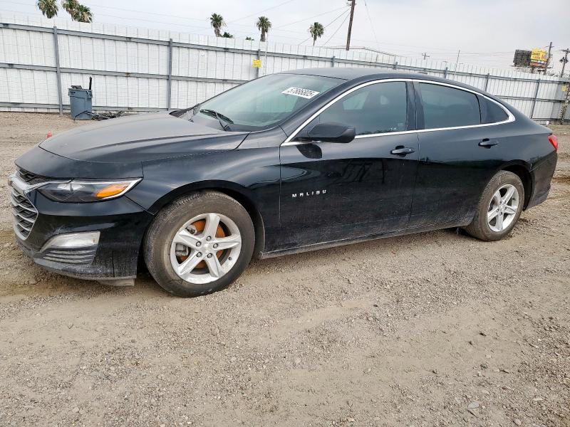 CHEVROLET MALIBU LS 2020 black  gas 1G1ZB5ST9LF012292 photo #1