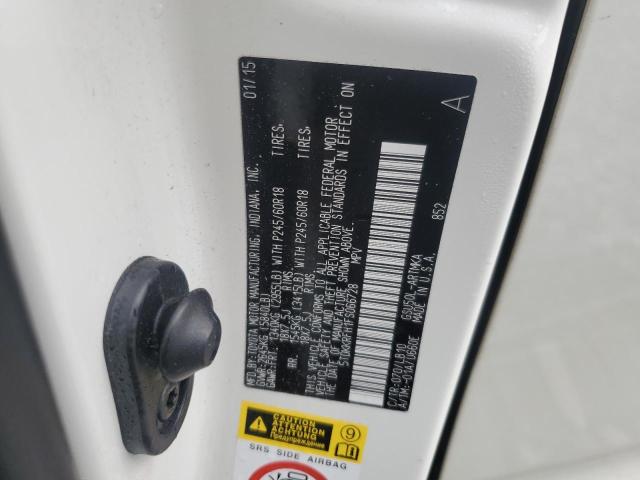 2015 TOYOTA HIGHLANDER - 5TDKKRFH1FS066728