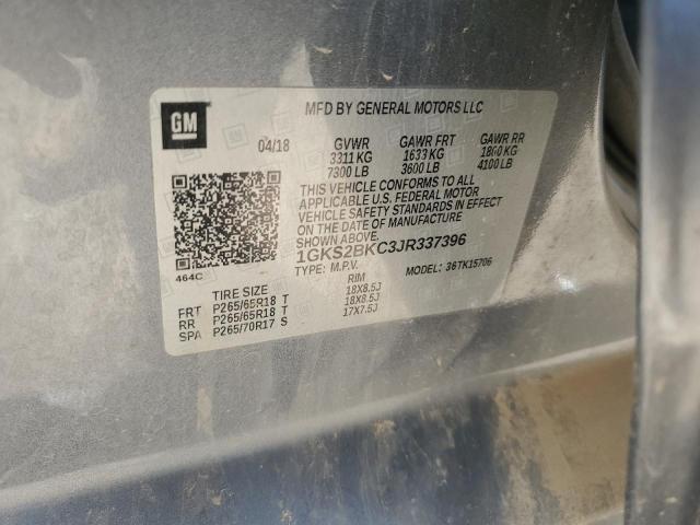 2018 GMC YUKON SLT - 1GKS2BKC3JR337396