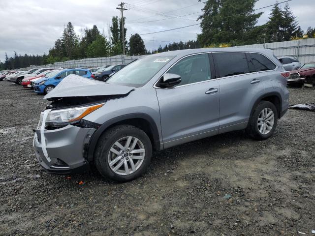 Vin: 5tdzkrfhxgs180405, lot: 57496835, toyota highlander le 2016 img_1
