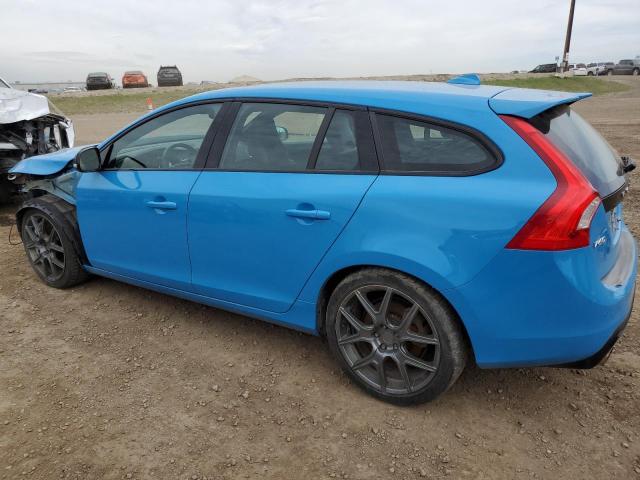 VOLVO V60 POLEST 2017 blue station gas YV1A0MSW6H1371368 photo #3